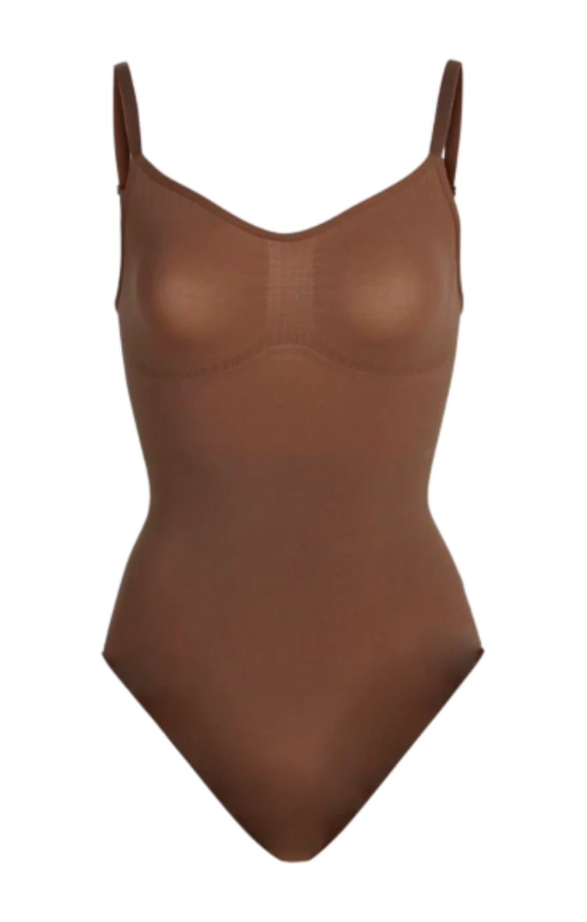 Alluro Bodysuit Thong, Alluro Snatched Bodysuit Shapewear, Tummy Control  Seamless Sculpting Thong Body Shaper Tank Top (A,S) at  Women's  Clothing store